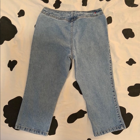 Tommy Hilfiger low waisted jean capris cropped - Picture 3 of 4